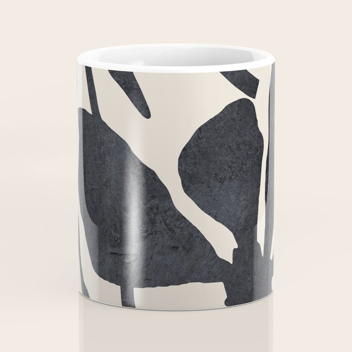 Abstract Art Minimal Flowers 3 Coffee Mug Gallery Image 4