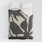 Abstract Art Minimal Flowers 3 Duvet Cover Gallery Image 6