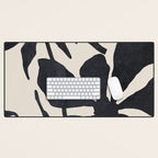 Abstract Art Minimal Flowers 3 Desk Mat Gallery Image 1