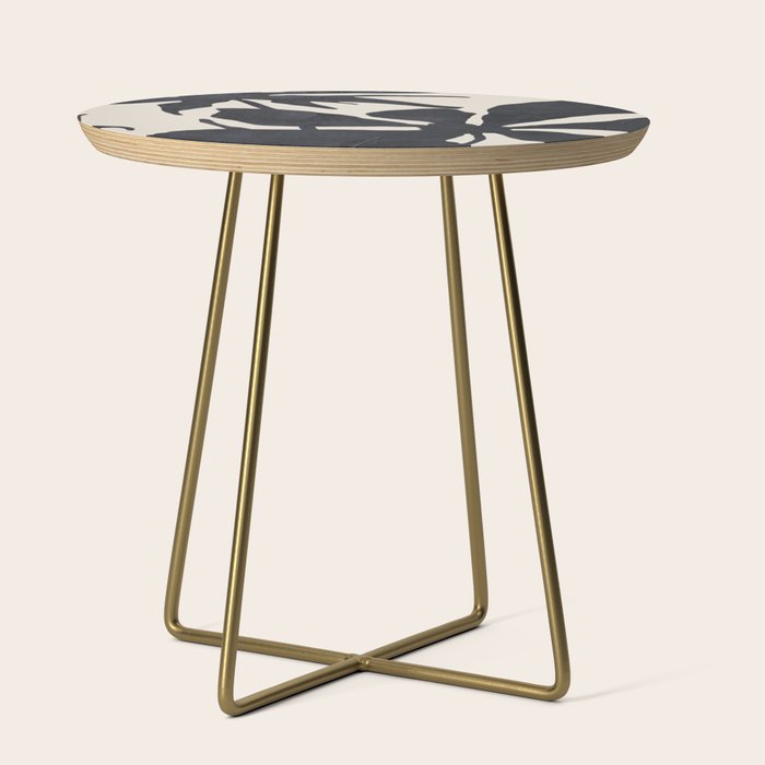 Abstract Art Minimal Flowers 3 Side Table Gallery Image 1