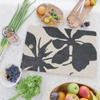 Abstract Art Minimal Flowers 3 Cutting Board Gallery Image 2