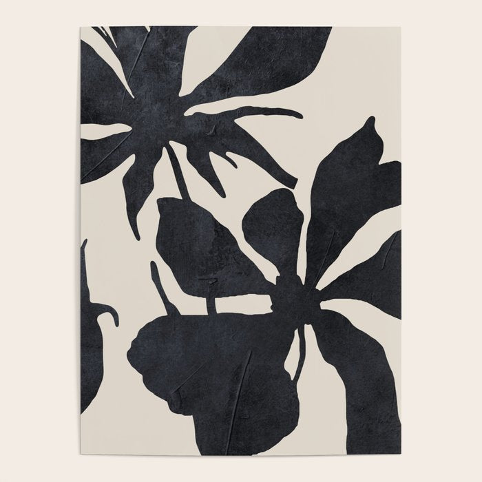 Abstract Art Minimal Flowers 3 Poster Gallery Image 1
