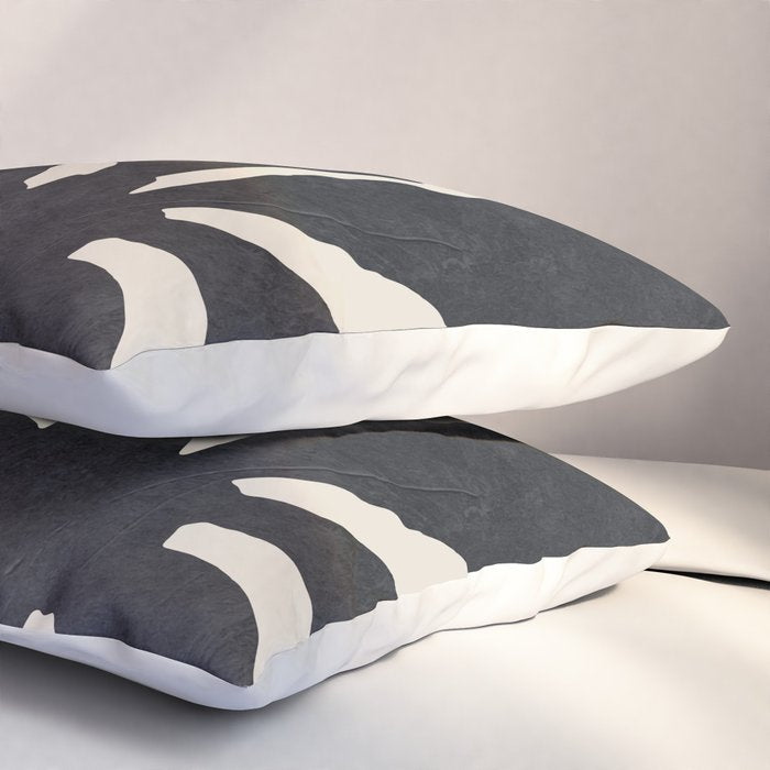 Abstract Art Minimal Flowers 3 Pillow Sham Gallery Image 3