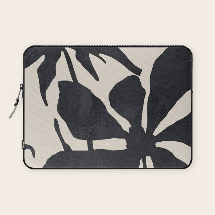 Abstract Art Minimal Flowers 3 Laptop Sleeve Gallery Image 1