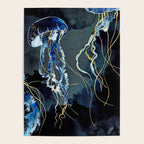Metallic Ocean III - Flipped Vertical Axis Poster Gallery Image 4