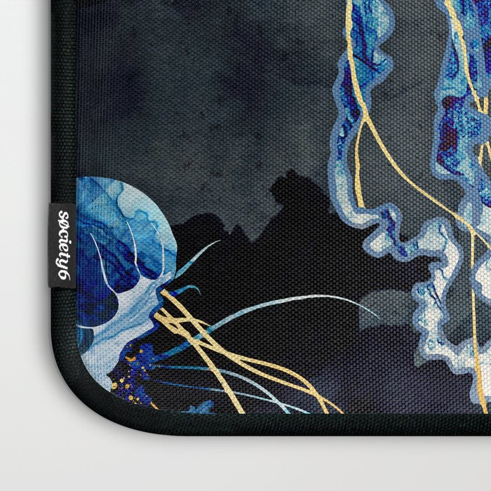 Metallic Ocean III - Flipped Vertical Axis Laptop Sleeve Gallery Image 3