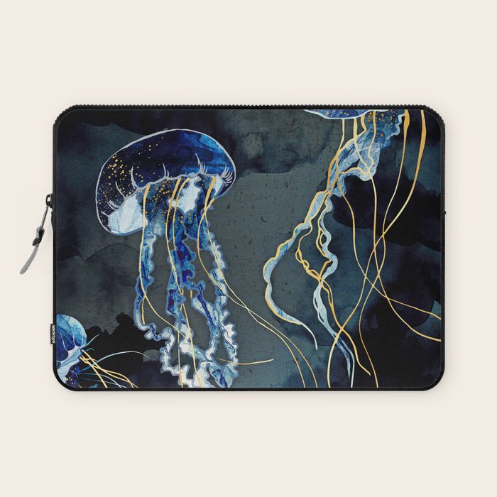 Metallic Ocean III - Flipped Vertical Axis Laptop Sleeve Gallery Image 1