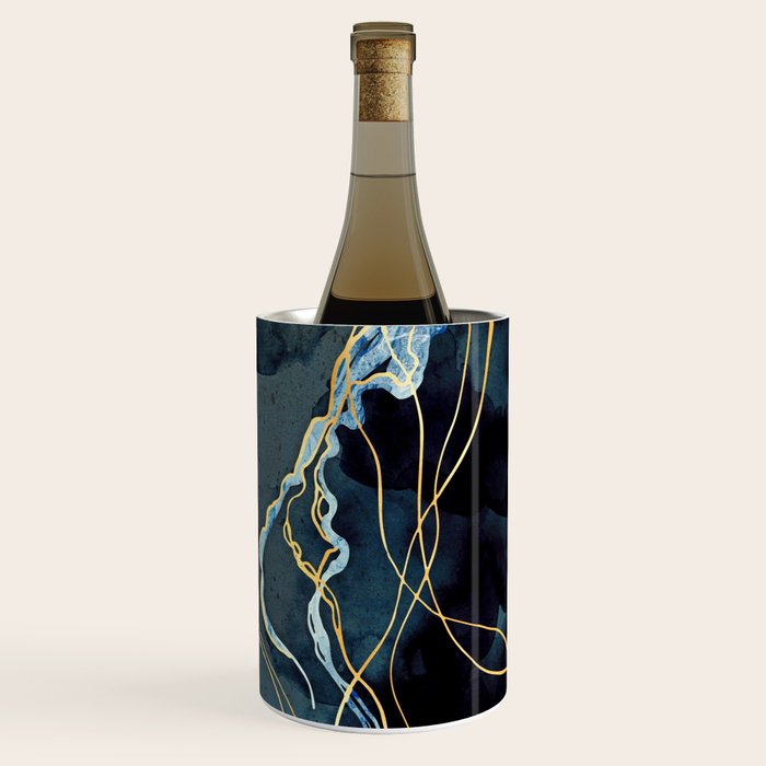 Metallic Ocean III - Flipped Vertical Axis Wine Chiller Gallery Image 3