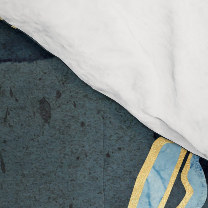 Metallic Ocean III - Flipped Vertical Axis Comforter Gallery Image 4