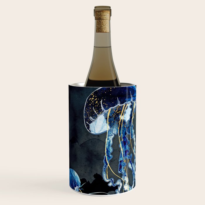 Metallic Ocean III - Flipped Vertical Axis Wine Chiller Gallery Image 2