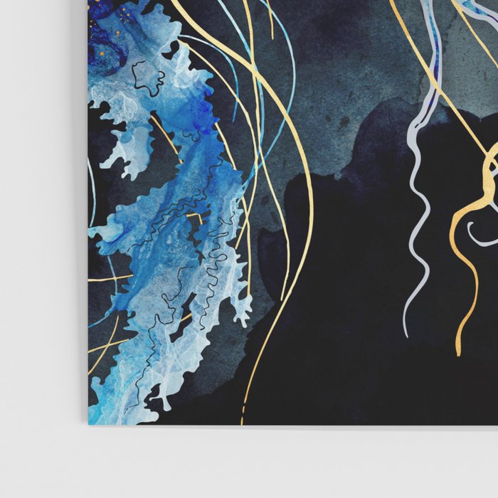 Metallic Ocean III - Flipped Vertical Axis Poster Gallery Image 3