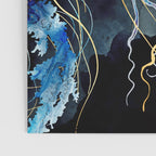 Metallic Ocean III - Flipped Vertical Axis Poster Gallery Image 3