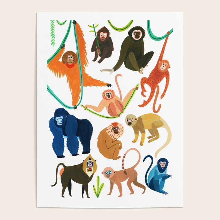 Jungle Monkeys Poster Gallery Image 1