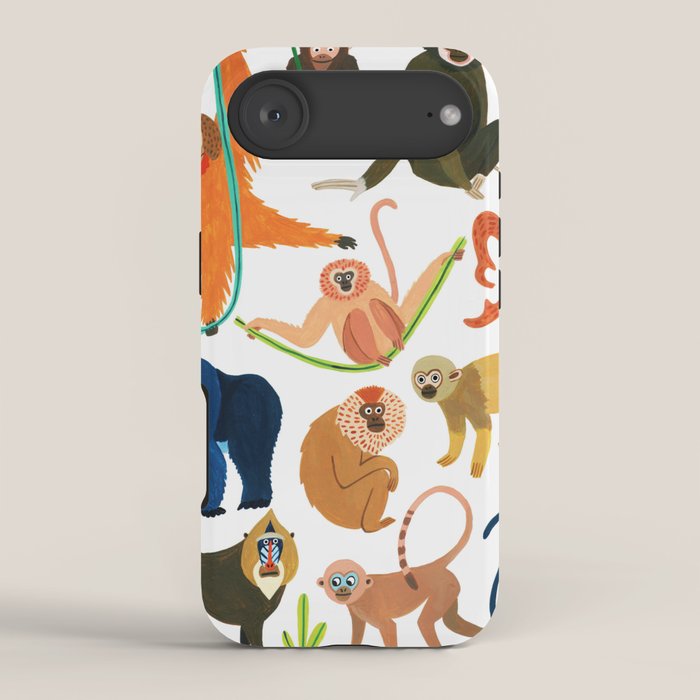 Jungle Monkeys iPhone Case Gallery Image 2