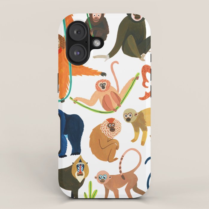Jungle Monkeys iPhone Case Gallery Image 1