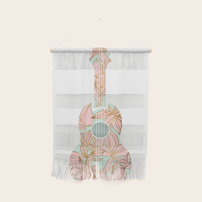 Modern Boho Ukulele Wall Hanging Gallery Image 1