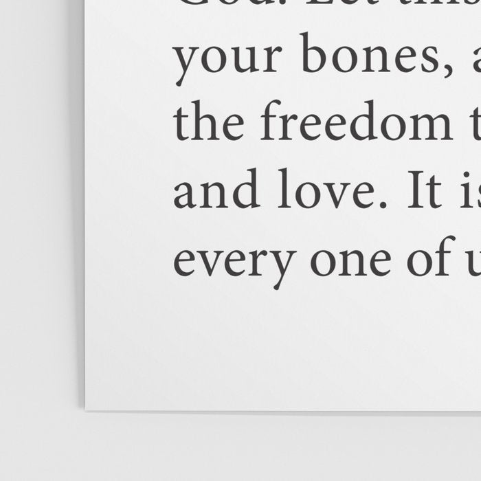 St. Therese Quote, May Today There be Peace, Poster Gallery Image 3