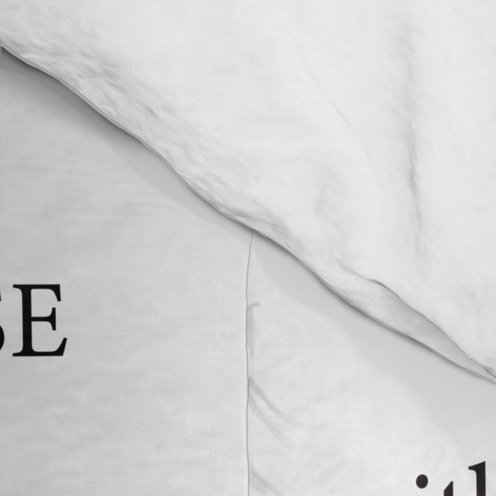 St. Therese Quote, May Today There be Peace, Comforter Gallery Image 4