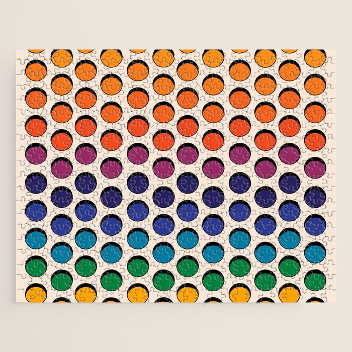 Perforated Jigsaw Puzzle Gallery Image 1