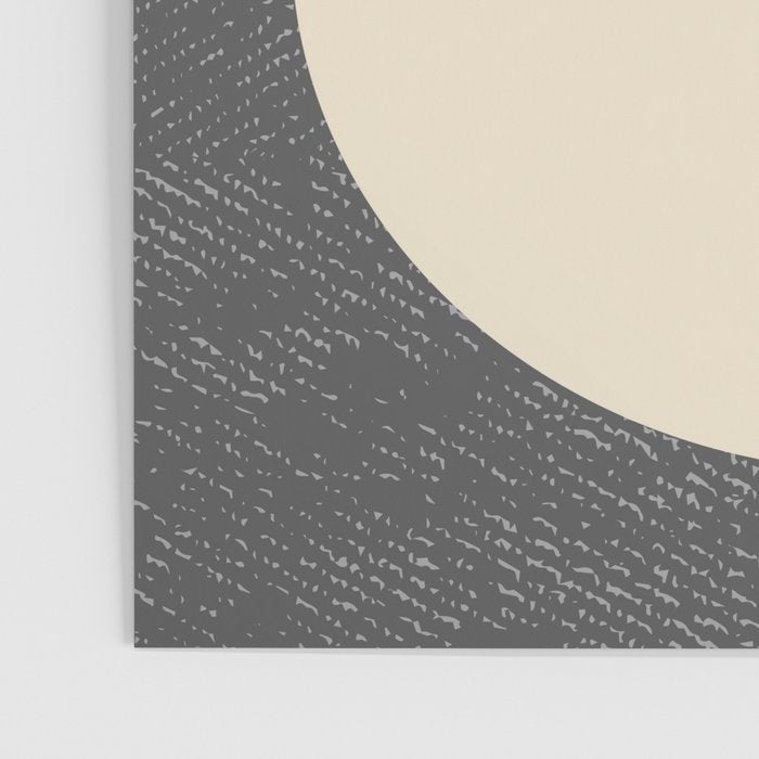 Half Circle 3 - Grey Texture Poster Gallery Image 3