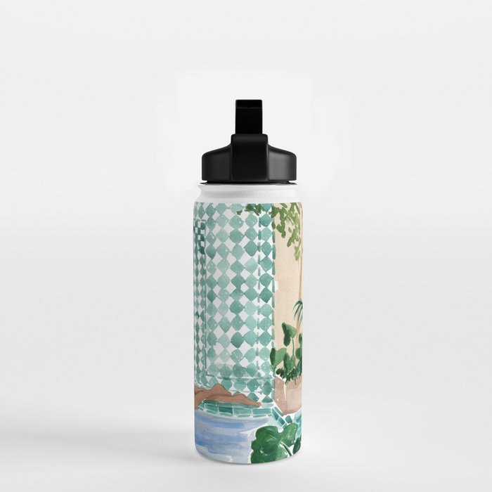 Poolside Siesta Water Bottle Gallery Image 2