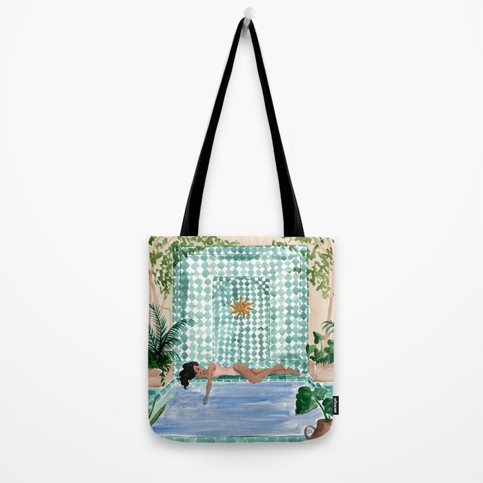 Poolside Siesta Tote Bag Gallery Image 2