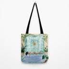 Poolside Siesta Tote Bag Gallery Image 2