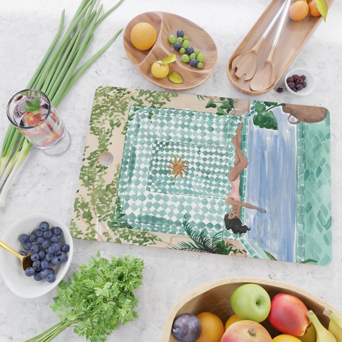 Poolside Siesta Cutting Board Gallery Image 2