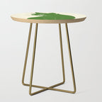 Minimalist Green Cat Side Table Gallery Image 1