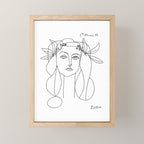 Pablo Picasso War And Peace 1952 Artwork T Shirt, Sketch Mini Art Print Gallery Image 1