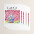Lemons against Pink Background by Henri Matisse - Artwork Design Wrapping Paper Gallery Image 3