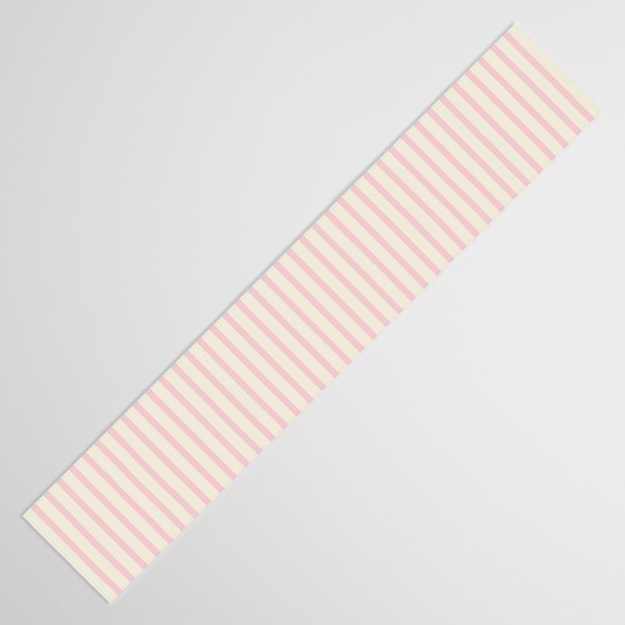 Pink Striped Table Runner Gallery Image 3