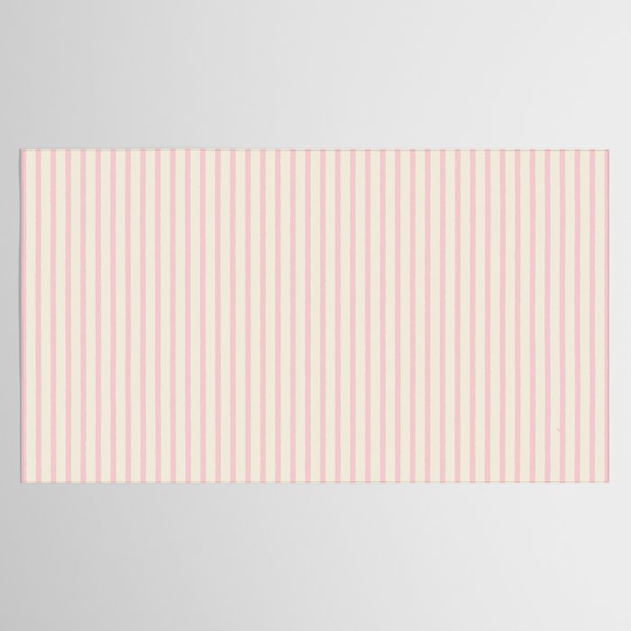 Pink Striped Tablecloth Gallery Image 2