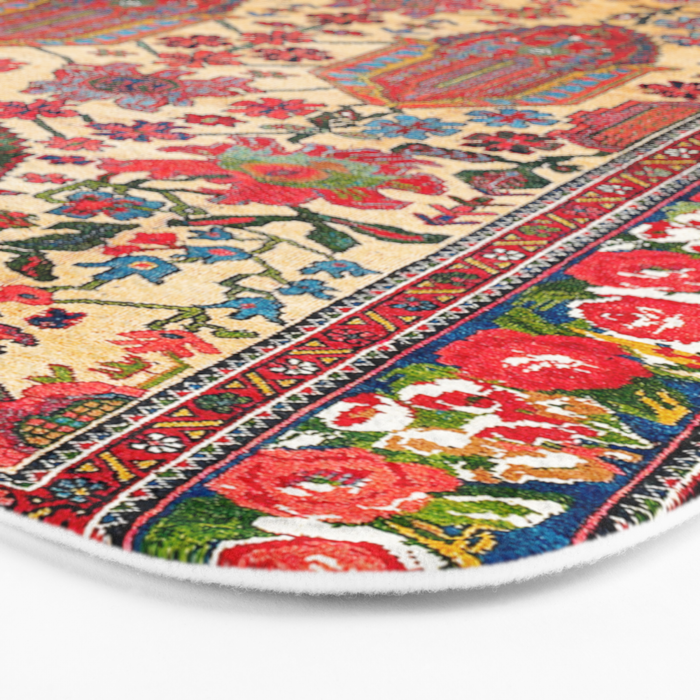 Bakhtiari West Persian Carpet Print Bath Mat Gallery Image 3
