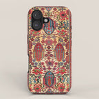 Bakhtiari West Persian Carpet Print iPhone Case Gallery Image 1