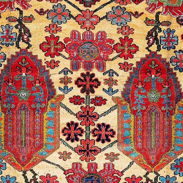 Bakhtiari West Persian Carpet Print Coffee Mug Gallery Image 2