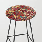Bakhtiari West Persian Carpet Print Stool Gallery Image 2