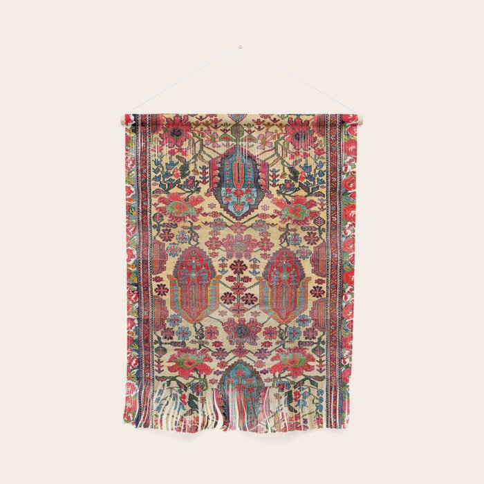 Bakhtiari West Persian Carpet Print Wall Hanging Gallery Image 1