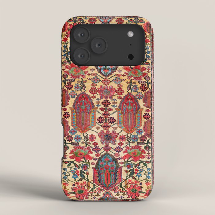 Bakhtiari West Persian Carpet Print iPhone Case Gallery Image 4