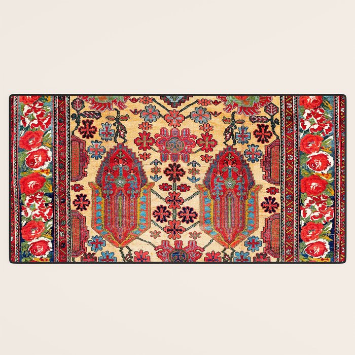 Bakhtiari West Persian Carpet Print Desk Mat Gallery Image 3
