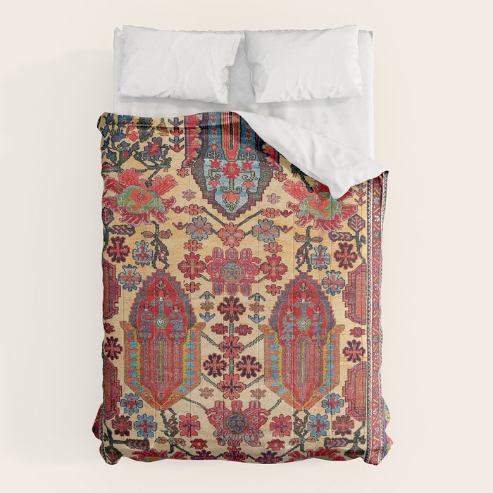 Bakhtiari West Persian Carpet Print Comforter Gallery Image 6