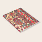 Bakhtiari West Persian Carpet Print Notebook Gallery Image 2