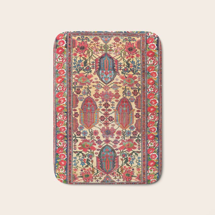 Bakhtiari West Persian Carpet Print Bath Mat Gallery Image 1