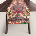 Bakhtiari West Persian Carpet Print Table Runner Gallery Image 1