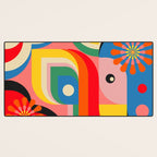 Red Desk Mat Gallery Image 3