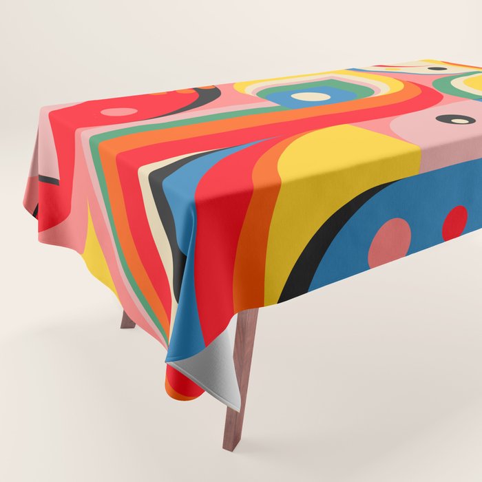 Red Tablecloth Gallery Image 1