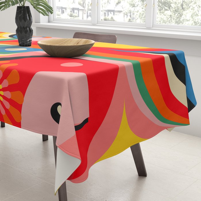 Red Tablecloth Gallery Image 3