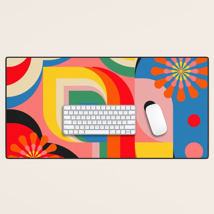 Red Desk Mat Gallery Image 1