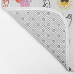 Relevant Symbols Bath Mat Gallery Image 2