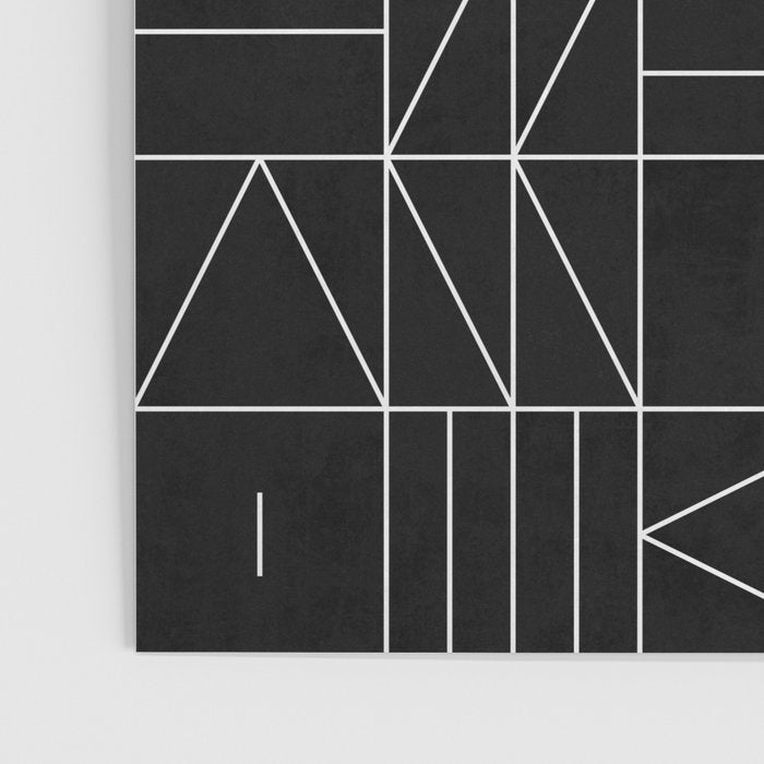My Favorite Geometric Patterns No.9 - Black Poster Gallery Image 3